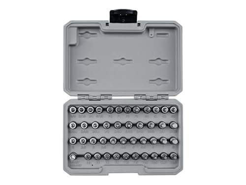 TEKTON Hex, Torx, Phillips, Slotted, Square Bit Socket Set | SHB90302 - size: Case
