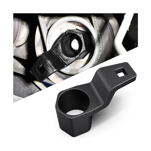 Bittwee Car 19 mm Harmonic Balancer Socket & 50mm Crankshaft Crank Pulley Wrench Holder Tool for Stubborn Bolts, Removal Holding Spanner kit for 19mm Engines