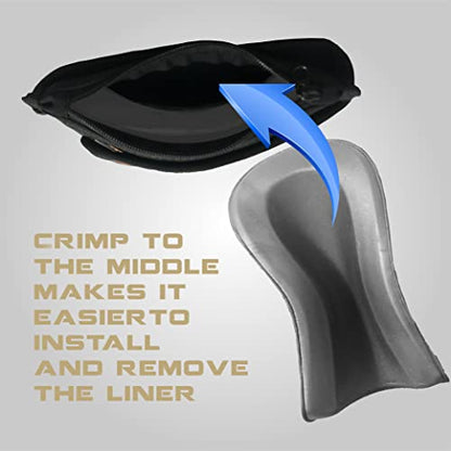 Super Soft Replaceable Inner Cushion for All HE Leather Knee Pads Series - color: Inner Cushion