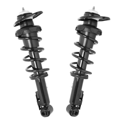 Detroit Axle - Front and Rear Struts Kit for 2007-2015 Mini Cooper | Struts with Coil Spring Assembly 2008 2009 2010 2011 2012 2013 2014 Replacement Suspension - size: 4Q471339/ 4 Struts