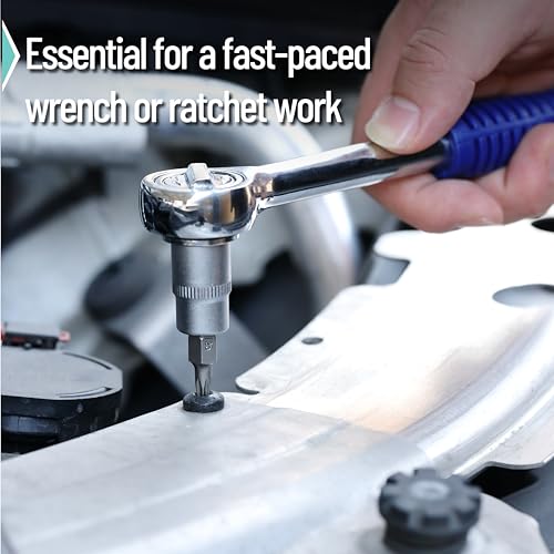 Bates- Male & Female Torx Bit Socket Set, 34 Pack, 3/8" Drive, CR-V Steel, Torx Bits T10-T55, E Sockets E4-E20, Socket T10-T60