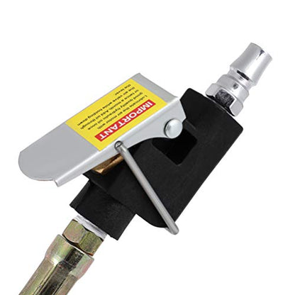 SCITOO 30 Ton 66000 Lbs Pneumatic Air Hydraulic Bottle Jack with Hand Pump | 66000 Lbs Capacity, for Heavy Duty Auto Truck Travel Trailer Repair Lift Ideal for Car, Pickup, SUV, Industrial Engineering