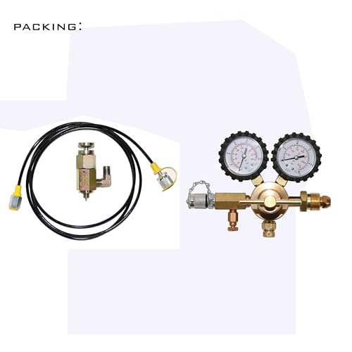 XZT GK-03 Hydraulic Nitrogen Gas Charging and Pressure Test Kit for JCB Hydraulic Breaker Hammer