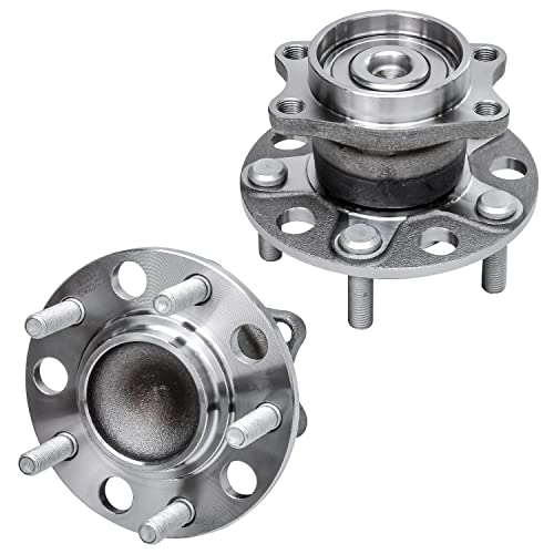 Detroit Axle - Pair Rear Wheel Bearing & Hubs Assemblies for 2007 for Chrysler Sebring, 2008-2010 Dodge Avenger, 2007-2010 Dodge Caliber FWD Models ONLY Wheel Hub 512331 - style: 512331 x2/Pair