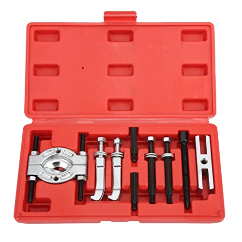 9Pcs Bearing Separator Puller Set, Portable Bearing Disassembly Tool Kit, Metal Bearing Separator Tool, Easily and Efficiently Disassemble Bearings
