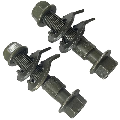 2pcs 16mm Adjustable Camber Correction Alignment Kit Fit Front Wheels Cam Bolts Compatible with Acadia Civic CR-V Element HR-V Odyssey Pilot