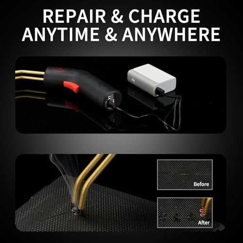 AEROPRO TOOLS Plastic Welder, Plastic Welding Kit, Hot Stapler Plastic Repair Kit, Plastic Stapler Welding Gun Soldering Kit for Car Bumper, Plastic Repair