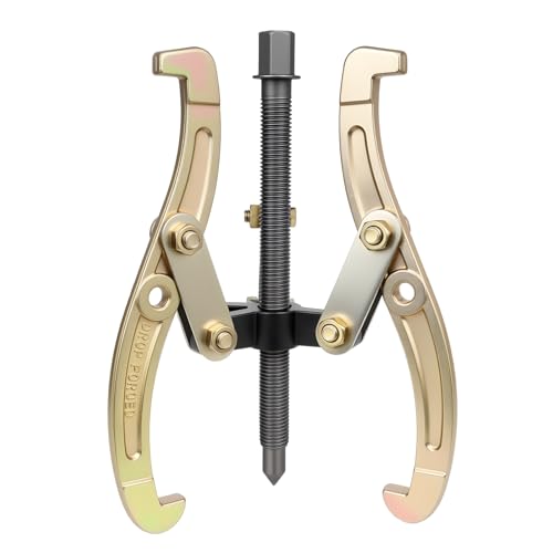 10 Inch 3 Jaw Puller for Pulley Gear Bearing Flywheel Removal, 2 Jaw / 3 Jaw Puller with Reversible Jaws, Repair and Maintenance Tool for Automotive/Mechanical