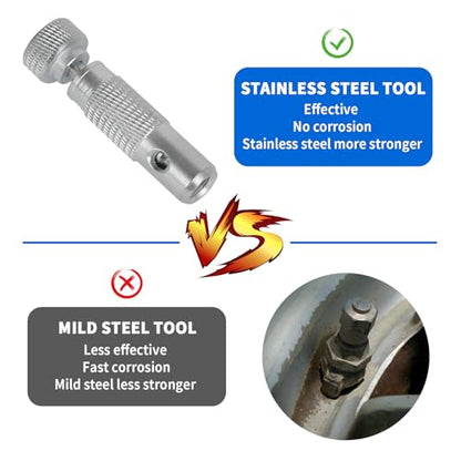 968RB Valve Core Removal Tool for Aircraft Tire Valves | Standard Bore Safe Core Tool