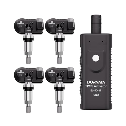 TPMS Sensor,Ford Lincoln Tire Pressure Monitor System with relearn Tool | Fit for 2019-2024 F150 F150 F350,Escape,Explorer,Ranger,Transit,Aviator,Corsair-315Mhz-Replace#JX7Z1A189C,ML3Z1A189B-set of 5 - size: 5PCS