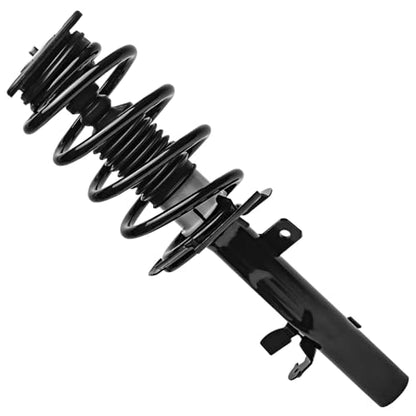 Detroit Axle - 4pc Struts Shock Absorbers Kit for 14-19 Ford Escape, 2 Front Struts w/Coil Spring 2 Rear Shocks Absorbers 2014 2015 2016 2017 2018 2019 Replacement Suspension - size: 4AQ47027/Shock Kit
