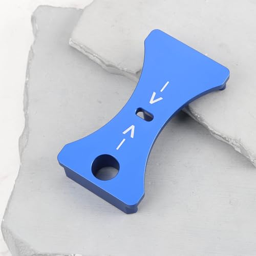 Car Engine Cam Gear Lock Timing Belt Installation Tool Blue Aluminum Compatible with Acura B - color: Blue