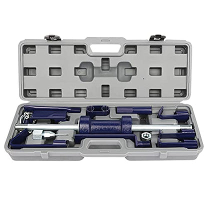 13LBS Dent Puller w/Slide Hammer Auto Body Truck Repair Automotive Hammer Puller Repair Frame Set with Carrying Case (18 PCS) - color: Blue, size: 18pcs