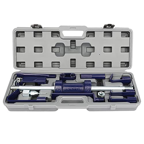 13LBS Dent Puller w/Slide Hammer Auto Body Truck Repair Automotive Hammer Puller Repair Frame Set with Carrying Case (18 PCS) - color: Blue, size: 18pcs