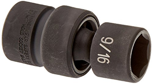 Grey Pneumatic 1018U Socket - style: 9/16" Standard Universal