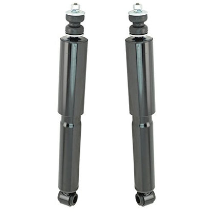 TRQ Front Shock Absorber Set Compatible with 1989-1990 Ford Bronco II 1991-1994 Explorer 1989-1997 Ranger 1994-1997 Mazda B2300 1994-1996 B3000 B4000 Navajo - style: SBA60186