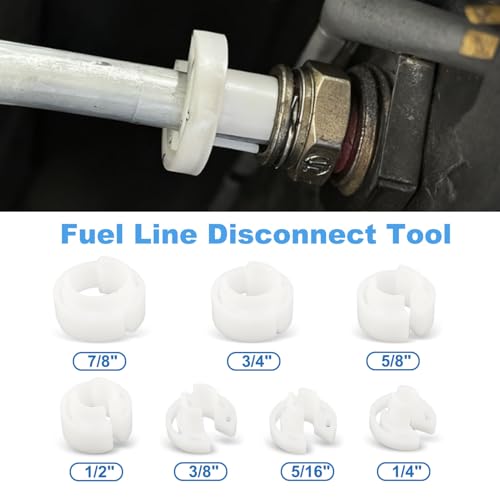45pcs Master Quick Disconnect Tool Set, Fuel Line Disconnect Tool Kit for Automotive A/C Fuel & Transmission Systems,Fuel Line Removal and Separator Tool Compatible with GM Ford Chrysler Chevy