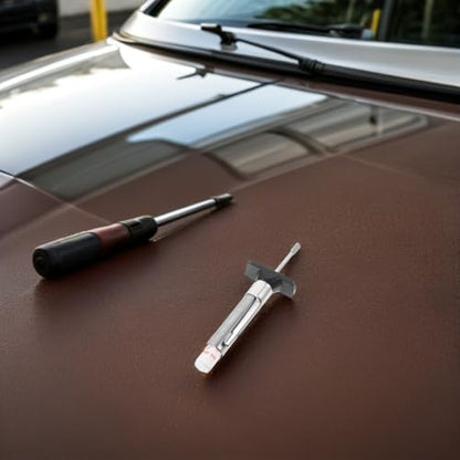 Tire Measuring Gauge 0-25mm Tread Depth 5pcs Plastic Tool Calibrations in Truck Roadside Conditions