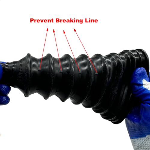Small Shaft Universal CV Boot Kit,Upgrade Thick Silicone,Black | Fits 99% of cars,Oil & heat resistant,Tear-resistant,Dust & grit proof,Extra durable,flexible - color: Black