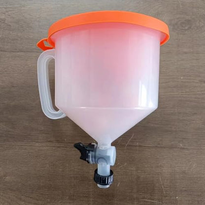 Not Spill Coolant Funnel Kit Frees Radiator Filling Proof Bleeder for Car Flushes Orange Pouring Corrosion Resistant Not- Burping for Fill