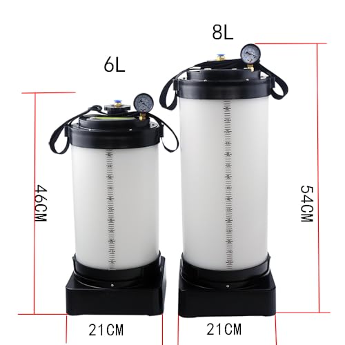 12V DC Current Oil Changer 6L Oil Pump: for car Engine Oil, Transmission Oil, coolant, Brake Oil, Easy to Operate, can Pump Oil Through The Dipstick Tube (8L) - size: 8L
