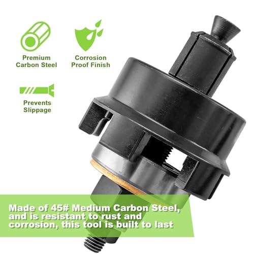 Mofun Wheel Bearing Tool Wheel Bearing Puller Kit Compatible with Harley Most Motorcycles Twin Cam Sportster 2000-2024, Removal and Installation Tool for 0.75" 1.0" and 25mm Bearings