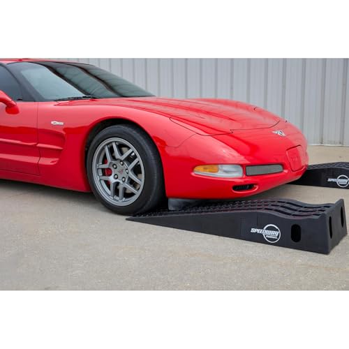 Speedway Low Profile 2-Piece Detachable Car Ramps, 7,200 lb.