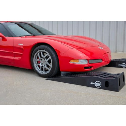Speedway Low Profile 2-Piece Detachable Car Ramps, 7,200 lb.