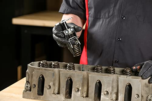 ARES 10113 Overhead Valve Spring Compressor - No Cylinder Head Removal | Spring-Loaded Jaws Keep Tool Level During Compression - size: Overhead Valve Spring Compressor