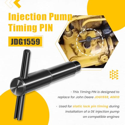 JDG1559 Timing PIN, Injection Pump Timing PIN, fit for JD Engine Fuel Pump Timing Tool Replace for JDG1559 40610