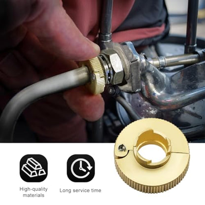 povtii 22930 3/8" Low Profile Disconnect Tool, Oil Fuel Line Disconnect Tool Compatible with 3/8 Inch Fitting Found on Oil Cooler Lines for Transmissions, Radiators and Other Applications