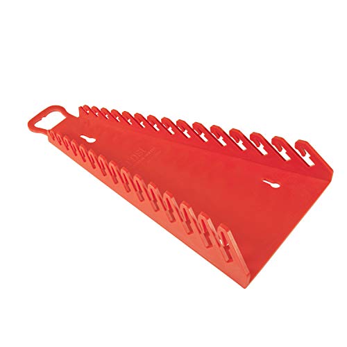 Ernst Manufacturing 5188-Red Gripper Reverse Wrench Organizer, 15 Tool, Red - color: Red, size: 15 Tool, style: Reverse