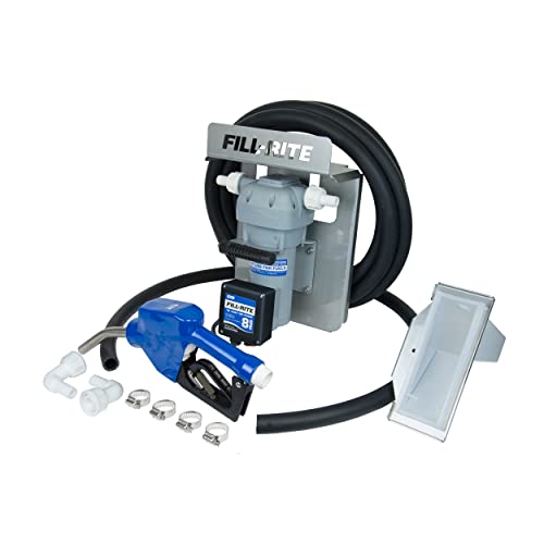 Fill-Rite DF012CAN520 12V 8 GPM Diesel Exhaust Fluid (DEF) Transfer Pump w/Tote Mount Package & Automatic Nozzle - style: 12V Tote Mount w/Auto