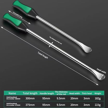 14.5" Tire Spoons Motorcycle,Dirt Bike Tire Spoon Set,4Pce 30/37cm Crowbar for Car,Motorcycle, Bicycle Tire Removal and Replacement