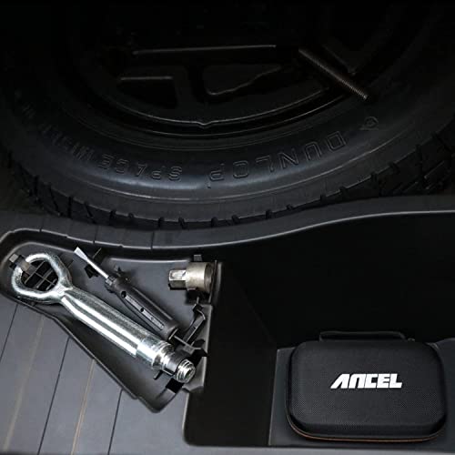ANCEL Protective Case Storage Bag for OBD2 Scanner Code Reader Diagnostic Scan Tool Battery Tester - color: Black