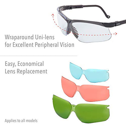 Uvex Honeywell Ademco Genesis Safety Glasses with Uvextreme Anti-Fog Coatin