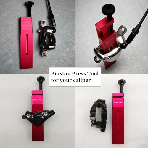 Brake Tool for Sram, Bike Ultimate Piston Press Tool for Sram Caliper, Hydraulic Bike Disc Brake Caliper Piston Press Tool for Sram, Width 1.1 inch, for Sram 2/4 Pistons, Not for Shimano