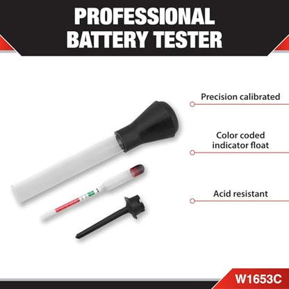 Performance Tool W1653C Professional Battery Tester - style: Professional Battery Tester