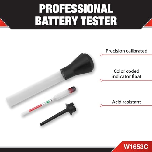Performance Tool W1653C Professional Battery Tester - style: Professional Battery Tester