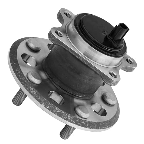 Detroit Axle - 2 Rear Wheel Bearing and Hubs Assembly for Toyota Camry 2012-2017/ Avalon 2013-2018, 5-Lug w/ABS Rear Left Driver Side, 2014 2015 2016 Wheel Bearing and Hubs Assembly Replacement - style: 512454_512455/Pair
