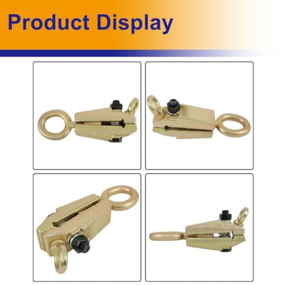 Auto Body Repair Pull Clamp Self Tightening Frame Grips Self Tightening Repair Tool Kit 5 Ton 2 Way