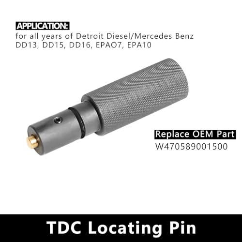DPTOOL Engine Camshaft Timing Tool Kit for Detroit Diesel DD13 DD15 DD16 | Engine TDC Locating Pin Brake Adjustment Tool Barring Tool Fuel Line Socket Replace W47058090900 W470589104000