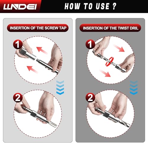 LLNDEI Spark Plug Thread Repair Kit, 38900 Two Valve Ford Triton Tool