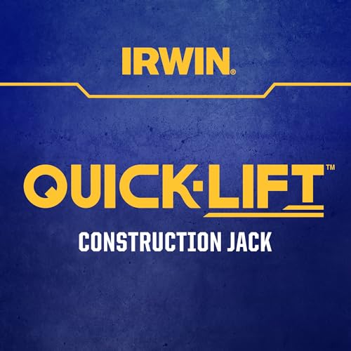 IRWIN Quick-Lift Construction Jacks, Hand Lifting Jack Tool, Multifunctional, Lift up to 10" and Capacity 330 lbs, Pack of 2 (IRHT83100-2) - size: 2 Pack