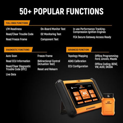GEARWRENCH 7" Wireless Bi-Directional Diagnostic Scanner Tablet, Includes 4 Years of Software Updates | GWSMART07 - style: 7-Inch Tablet