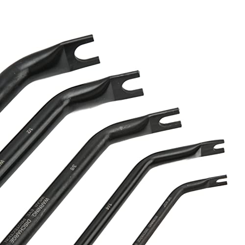 5Pcs Line Disconnect Tool Set, Double Ended, Steel, Duty for Big Rig Truck Brake Systems, /8in 5/8in