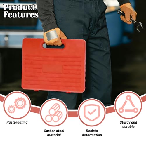 29-Piece Valve Seat Cutter Set 22-63mm Valve Seat Cutter Kit 15°-90° Angle Reamer Tools Suitable for Automotive Repair and Tuning
