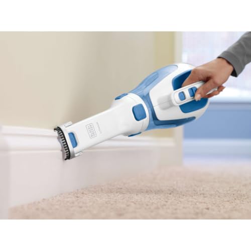 BLACK+DECKER dustbuster Handheld Vacuum, Cordless Car Vacuum Portable 12V, with Rotating and Extendable Nozzle (HHVI320JR02)