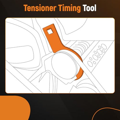 maXpeedingrods Engine Camshaft Alignment Timing Tool Kit for Land Rover Range Rover Sport Jaguar Discovry 4/5 V8 5.0 L V6 3.0L, 12 Pcs - size: 12 Pcs