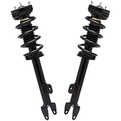 Detroit Axle - 8pc Struts Shock Absorbers Kit for 2012-2023 Dodge Challenger 2012-2017 2019-2023 Charger, 2 Front Struts w/Coil Spring 2 Rear Shock Absorbers 4 Front Rear Sway Bars Replacement - size: 8AQS47474/ Big strut kit